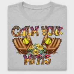 Softball Mom Western DTF Transfer for Shirts