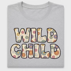 Retro Wild Child Floral DTF Transfer
