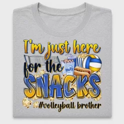 Volleyball Brother Snacks DTF Transfer