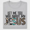 Western Jesus DTF Transfer
