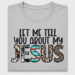 Western Jesus DTF Transfer