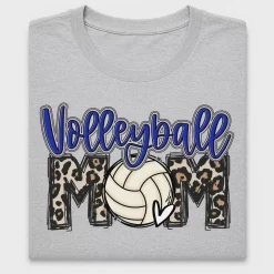 Volleyball Mom Leopard DTF Transfer