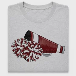 Cheerleader Megaphone DTF Transfer