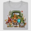 Fall Gnome Pumpkin Truck DTF Transfer