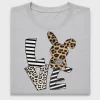 Leopard Love Bunny DTF Transfer