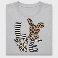 Leopard Love Bunny DTF Transfer