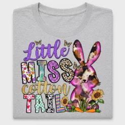 Little Miss Cotton Tail DTF Transfer