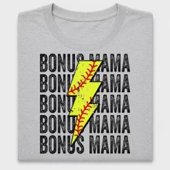 Bonus Mama Softball DTF Transfer