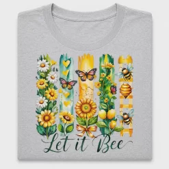 Let It Bee Sunflower DTF Transfer