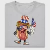 Fourth of July Hot Dog DTF Transfer