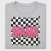 Retro Mama Checkered DTF Transfer