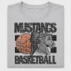 Mustangs Basketball Horse DTF Transfer