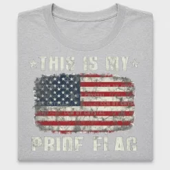 Distressed American Flag Pride DTF Transfer