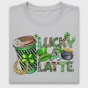 Lucky Latte St Patrick's Day DTF Transfer