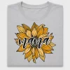 Mama Sunflower Script DTF Transfer