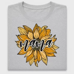 Mama Sunflower Script DTF Transfer