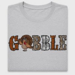 Gobble Turkey Thanksgiving DTF Transfer