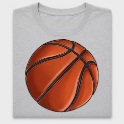 Hand Drawn Basketball DTF Transfer
