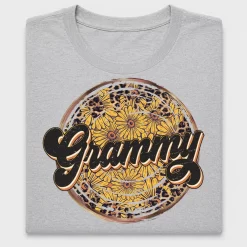 Retro Grammy Sunflower DTF Transfer