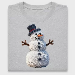 Faux Yarn Snowman DTF Transfer
