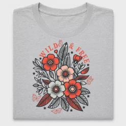 Wild & Free Floral DTF Transfer