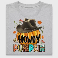 Howdy Pumpkin Cowboy DTF Transfer
