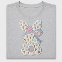 Faux Crochet Easter Bunny DTF Transfer