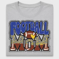 Football Mom Leopard DTF Transfer
