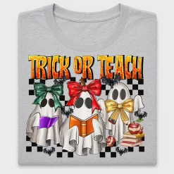 Trick Or Teach Halloween DTF Transfer