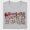 Baseball Sister Leopard DTF Transfer