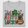 Happy Lucky Dog DTF Transfer