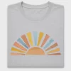 Watercolor Sunset Sun DTF Transfer