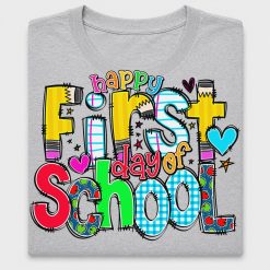 Happy First Day of School DTF Transfer