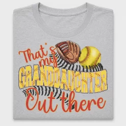 That's My Granddaughter Softball DTF Transfer