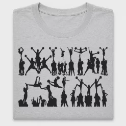 Cheerleader Squad Silhouette DTF Transfer