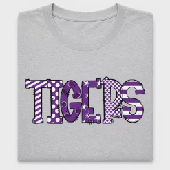 Tigers Doodle Art DTF Transfer