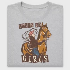 Retro Cowgirl Horse DTF Transfer