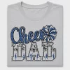 Cheer Dad Camo Blue DTF Transfer