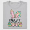 Personalized Bunny Ears Easter DTF Transfer
