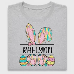Personalized Bunny Ears Easter DTF Transfer