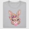 Rainbow Bunny Heart Glasses DTF Transfer