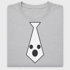 Minimalist Ghost Tie DTF Transfer