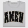 Leopard Print Amen DTF Transfer