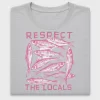 Respect The Locals Fishing DTF Transfer