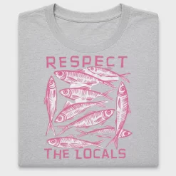 Respect The Locals Fishing DTF Transfer