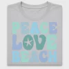 Peace Love Beach DTF Transfer