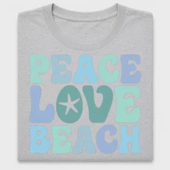 Peace Love Beach DTF Transfer