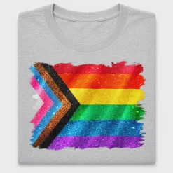 Pride Flag Glitter DTF Transfer