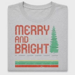 Retro Merry and Bright DTF Transfer