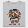 Basketball Mom Messy Bun DTF Transfer